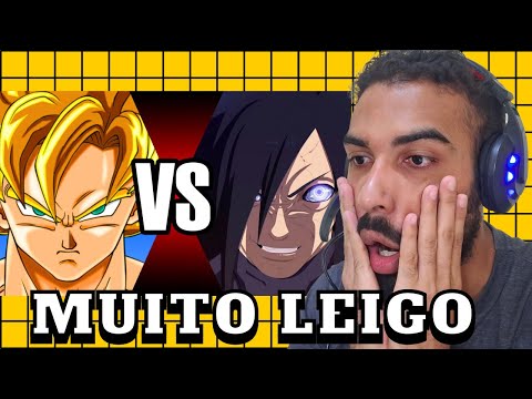 REAGINDO GOKU VS MADARA | BATALHA MORTAL do  @einerdtv