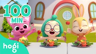 Happy Thanksgiving! ❤️｜Best Learn Colors and Sing Along for Kids｜Hogi Pinkfong