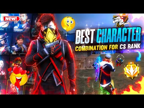 CS Rank Best Character Combination | Best Character Combination For Clash Squad Ranked |CS Rank Tips