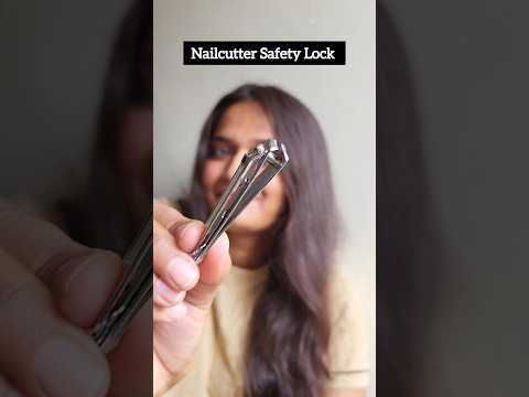 Nailcutter/Nailclippers Safety Lock exposed 😳 #shorts #ytshots #nailclippers #nailcutter #viraltrick