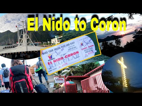 How to get from El Nido to Coron + Affordable Cheap Hostel/Dormitel in Coron + Mt. Tapyas | Vlog#13