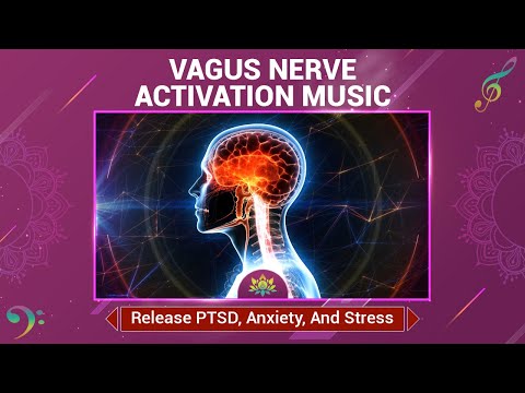 Peaceful Relief: "Vagus Nerve Activation Music" - Release PTSD, Anxiety, And Stress - Music Therapy