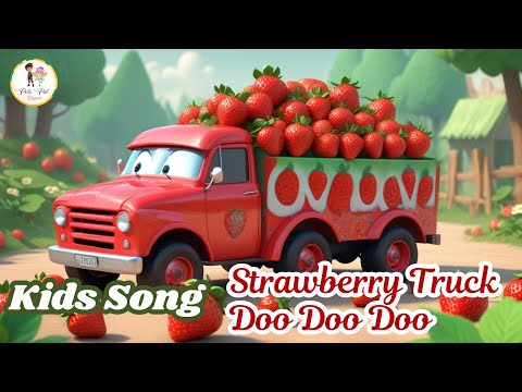 Strawberry Truck Doo Doo Doo Kids Song | Nursery Rhyme | Polo Pal Rhymes #kidssong #kidsvideo