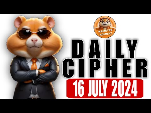 Hamster Kombat Daily Cipher 16 July