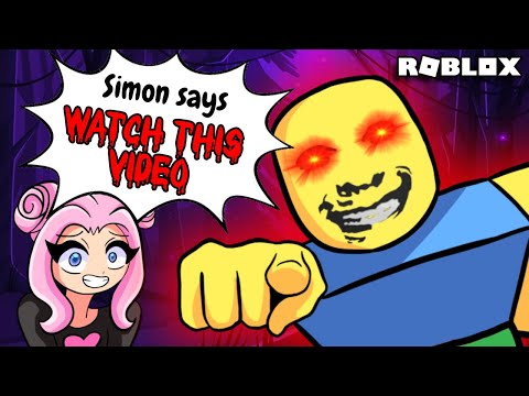 We HAVE to do WHAT HE SAYS!!! | Roblox | Scary Simon Says