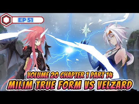 Milim True Form face OFF Strongest True Dragon Velzard White Ice Dragon | Tensura LN Visual Series