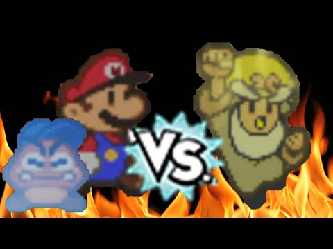 【マリオストーリー】最強ボス、シショー戦（ノーダメージ）/ Paper Mario - VS. The Master（No Damage）