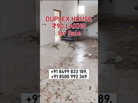 Duplex House for Sale | +91 8499 833 189 | Real Estate | Open Plots |