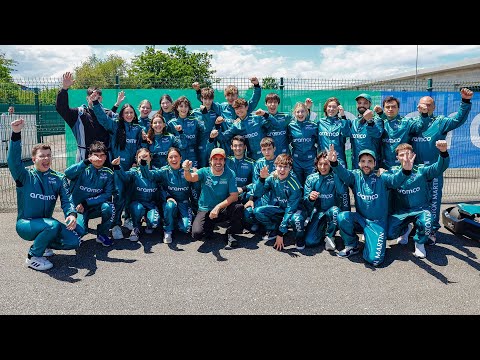 Aston Martin Aramco Inspire the Next Generation of STEM Talent Ahead of the 2024 Spanish Grand Prix