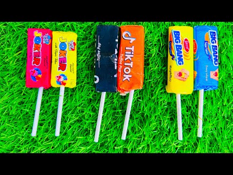 Some popular Candies in the World | New Milk Bottle | mini Cooking | Ice Cream Pop It | Asmr Coca.