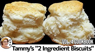 2 Ingredient Biscuits - Fluffy & Moist - Mama's Old Fashioned Cooking