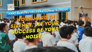 “Work hard in silence, let your success be your noise.” #schoolassembly