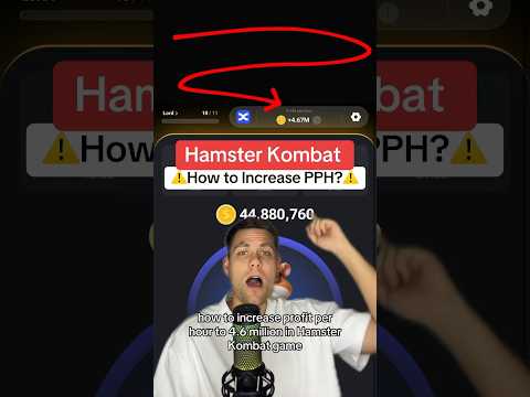 How to increase profit per hour in Hamster Kombat? #hamsterkombat #crypto #hamstercombo