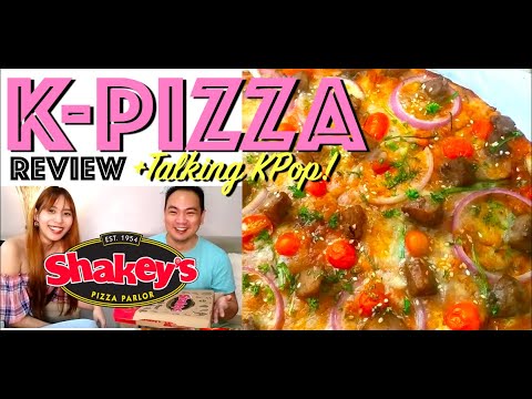 TALKING PIZZA AND K-POP! SHAKEY'S K-PIZZA REVIEW!  🍕🎤🇰🇷