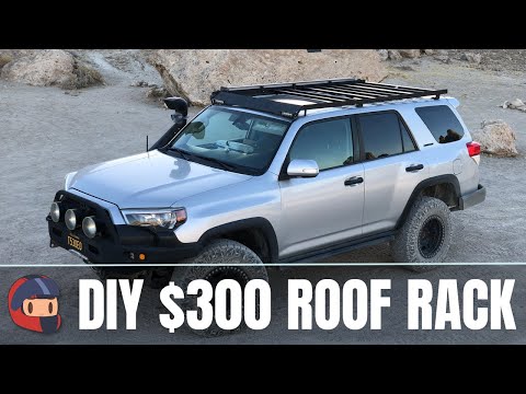 Build Your Own Damn Roof Rack - How I Built a $1000 Roof Rack for $300 in half a day.