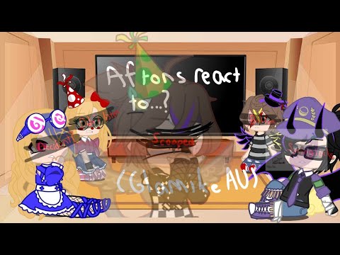 Aftons react to "Father, It's me, Michael." Animatic // FNAF // MY AU // TR/ENG [OLD AND CRUNGE AF]