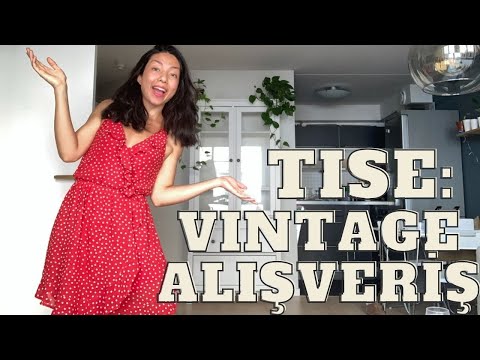 Tise I Norveç'te Vintage Alışveriş ve Thrifting