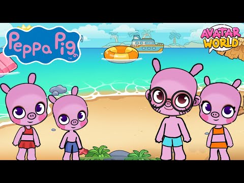 🔴 Peppa Pig at the Water Park in Avatar World | LIVE FULL EPISODES 24 Hour Livestream!