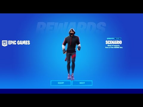 Fortnite  SCENARIO EMOTE [1 MIN]