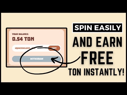 1 SPIN = 0.21 FREE TON COIN: Bird App Review (Earn & Withdraw Ton Instantly)