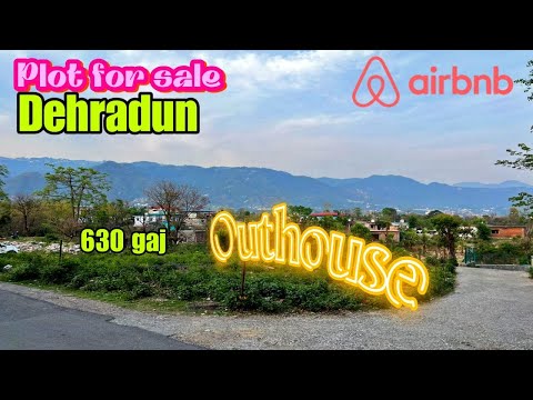 Plot for sale in Dehradun | 360° view | AirBnb and Outhouse #realestate #dehradun #plotforsale