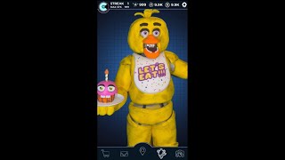 Chica Workshop Animation In Real Life #fnafcosplay  #fnafmovie #fnafar #fnafirl