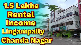 Commercial Property For Sale In Chandanagar | High Rental Income Property In Lingampally