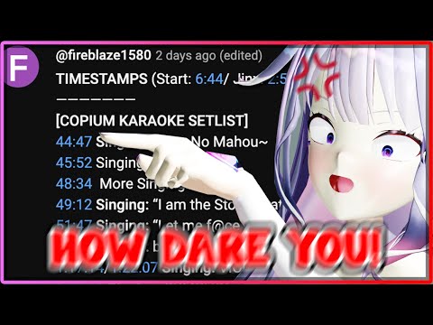 [ENG SUB/Hololive] Biboo called out Timestamper for "EXPOSING" her out [VOLUME WARNING]