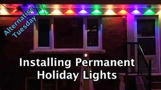 Installing Permanent Holiday Lights