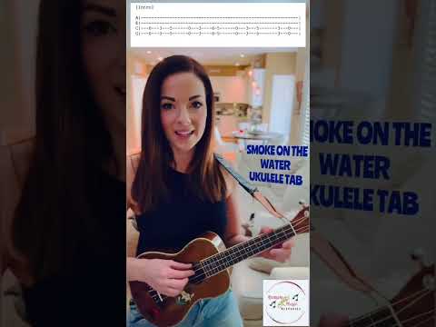 Ukulele Tab Tutorial Smoke on the Water Intro