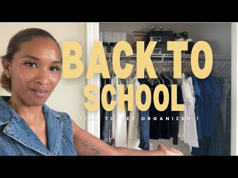 BACK TO SCHOOL | Working Mom | Getting Organized