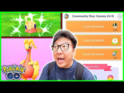 I Went TOTALLY INSANE for the BEST Goomy Community Day in Pokemon GO