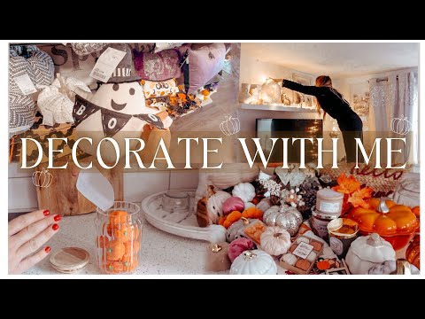 DECORATE FOR AUTUMN WITH ME 🍂 MAKING PUMPKIN PIE + NEWLOOK, TESCO, ASDA & SHEIN HAUL