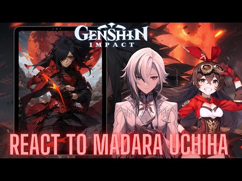 Genshin impact arlecchino react to madara uchiha | naruto shippuden | Gacha life 2 Sasuke