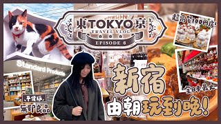 Tokyo Travel Vlog🇯🇵 From Morning to Night in Shinjuku! Exploring High-Quality 100 Yen Shops