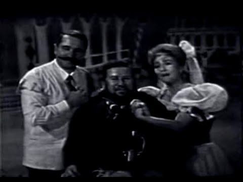 Perry Como, Peter Ustinov & Jane Powell at Opera "Barber of Sands Point" (Live, 1963)