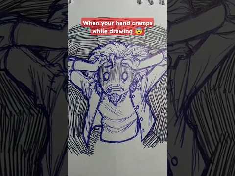 every artist's worst nightmare 😨 #art #sketch #artmeme #fyp #drawing