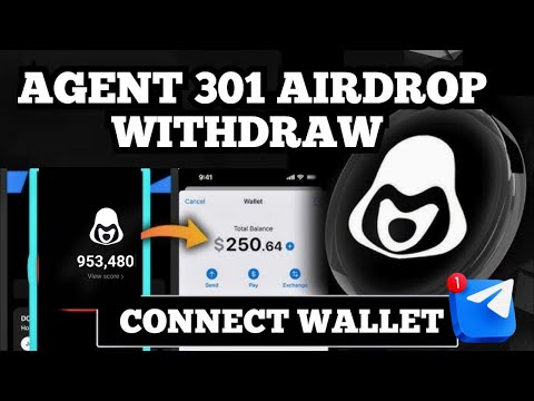 Agent 301 airdrop Claim ~ Connect Ton wallet and Claim the Airdrop | Agent 301 Airdrop update