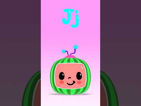 J is for JELLY 🍓! Learn ABC! #cocomelon #shorts