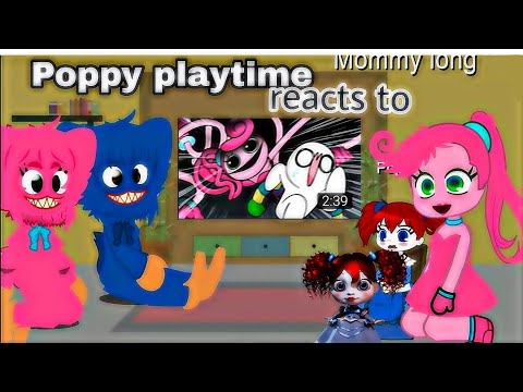 Poppy Playtime characters  react to their Funny Videos/memes P.1 || Gacha Club || Mokyutsei