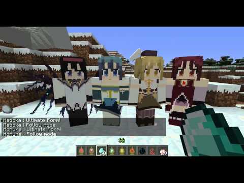 [Minecraft 1.4.7][MOD] Puella Magi Madoka ☆ Magica [1080p]