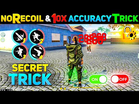 10x Accuracy & No Recoil Trick | Desert Eagle Headshot Trick | Free Fire Me Headshot Kaise Mare