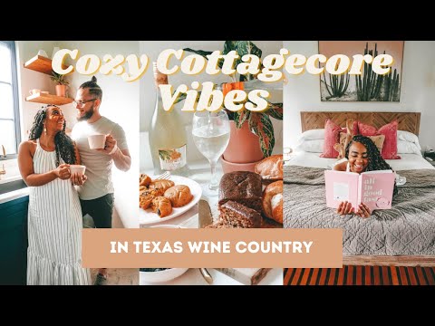 Cozy Cottagecore Vibes in the Texas Hill Country || Vegan in Fredericksburg Texas