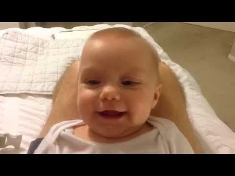 Baby Maisy Laughing at Daddy's Sneezes