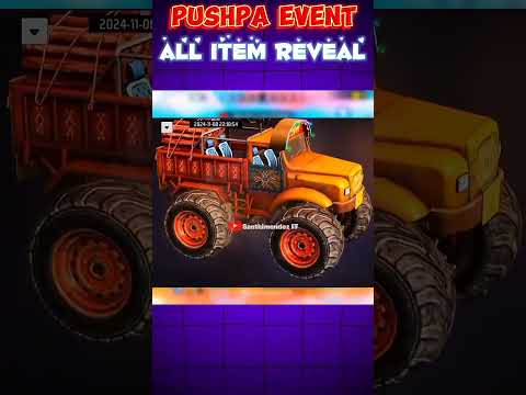 Free Fire x Pushpa 2 Event | free fire new event | Ff New Event |Upcoming events in free fire#shorts