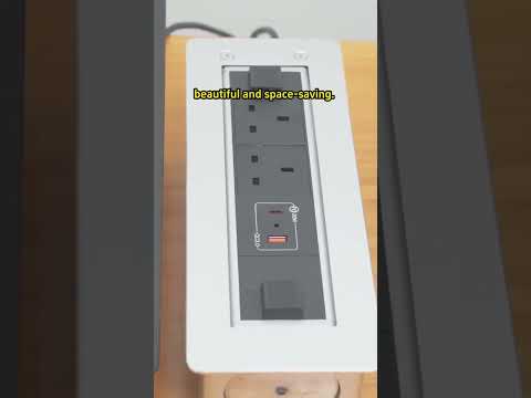 Embedded socket, excellent choice! #powersocket #desktopsocket #powerstrips #socket #factory