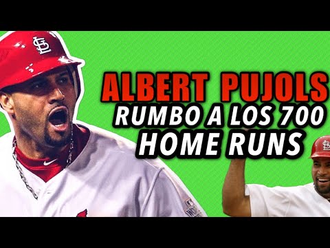 ALBERT PUJOLS PEGA UN ENORME HOME RUN CON BAT FLIP, 681 HOMERS FOR PUJOLS - MLB BASEBALL SPORTS NEWS