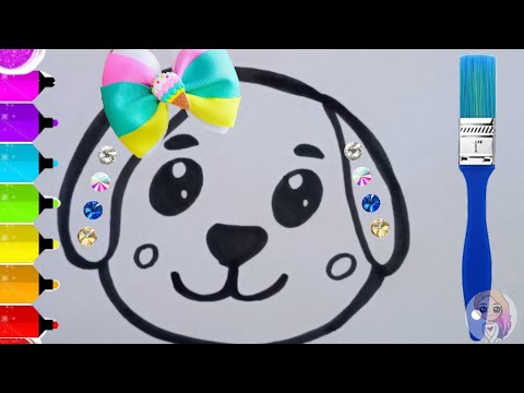 How To  Draw Cute puppy | Drawing quickly and easily | lear | Desenhe comigo esse lindo Cachorrinho