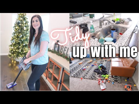 TIDY UP WITH ME | REAL LIFE CLEANING MOTIVATION | SPEED CLEANING