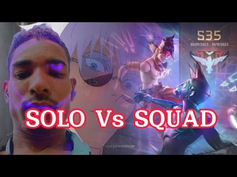 Como jogar solo vs SQUAD mobile